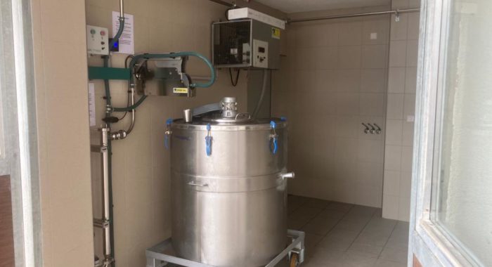 Milchkammer roboter dairyrobot gea