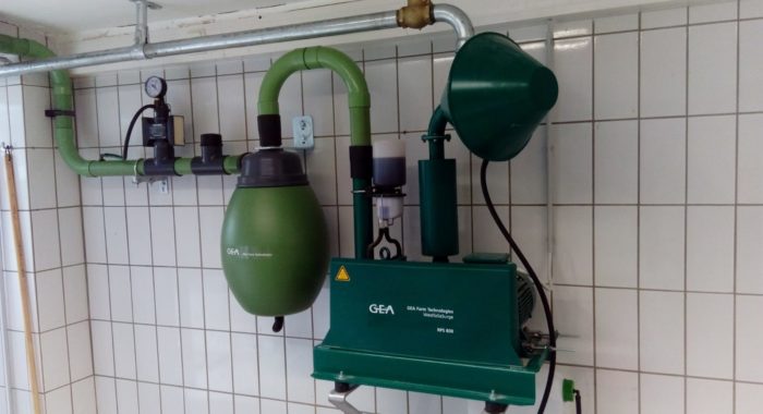 westfalia rohrmelkanlage GEA 3